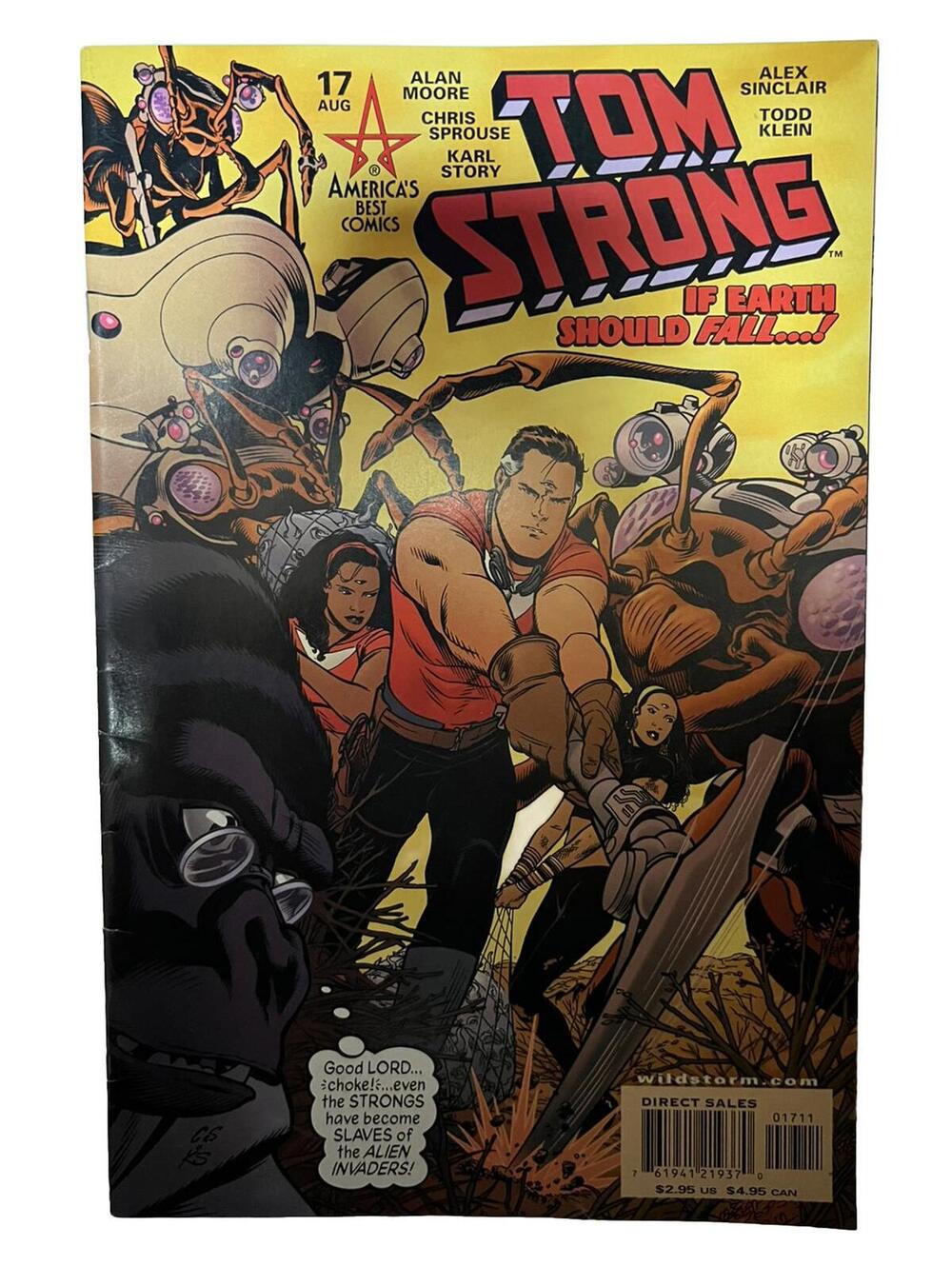 TOM STRONG #17 (ABC/Wildstorm, 1999) AlanMoore/Chris Spouse